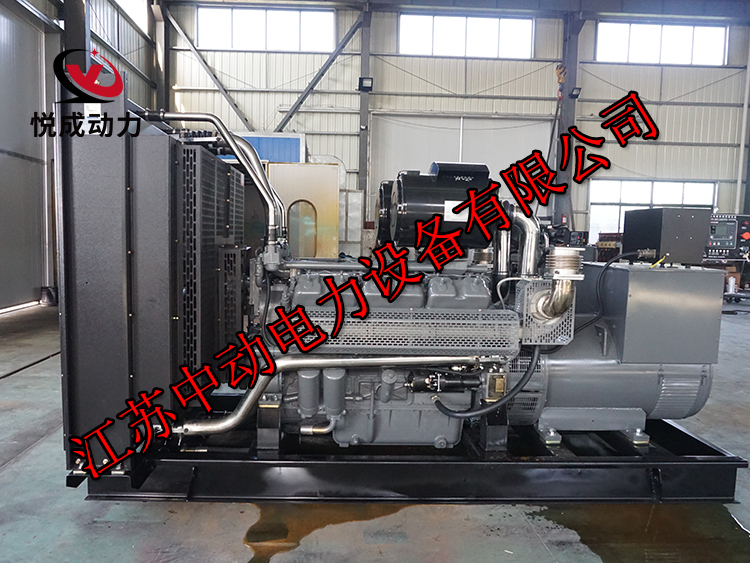 WD269TAD45无锡动力500KW柴油发电机组