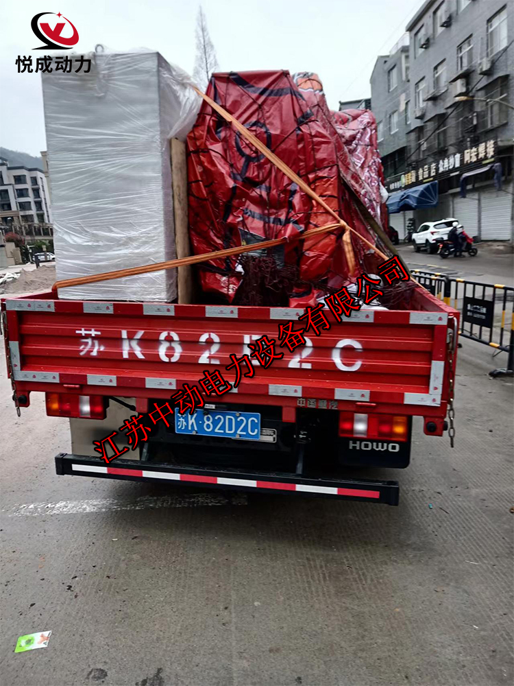600KW上柴动力柴油发电机组到货宁波
